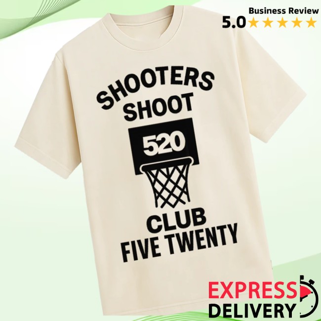 Club 520 Store Merch Five Twenty Shooter Tee Club 520 Store Merch Five Twenty Shooter Tee