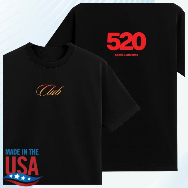 Club 520 Store Merch Five Twenty Club Tee Club 520 Store Merch Five Twenty Club Tee