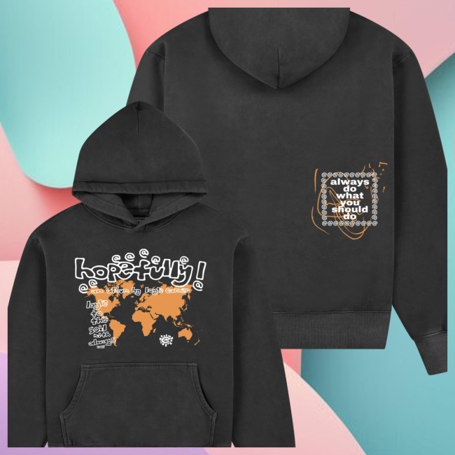 Loyle Carner Store Merch Hopefully ! X Always Hoodie Loyle Carner Store Merch Hopefully ! X Always Hoodie