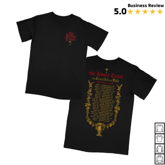 The Home Team Merch Store Tcol Tour Tee The Home Team Merch Store Tcol Tour Tee