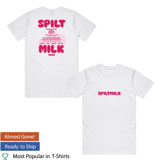 Spilt Milk Festival Merch Store 2025 Cherry Tour Tee Spilt Milk Festival Merch Store 2025 Cherry Tour Tee