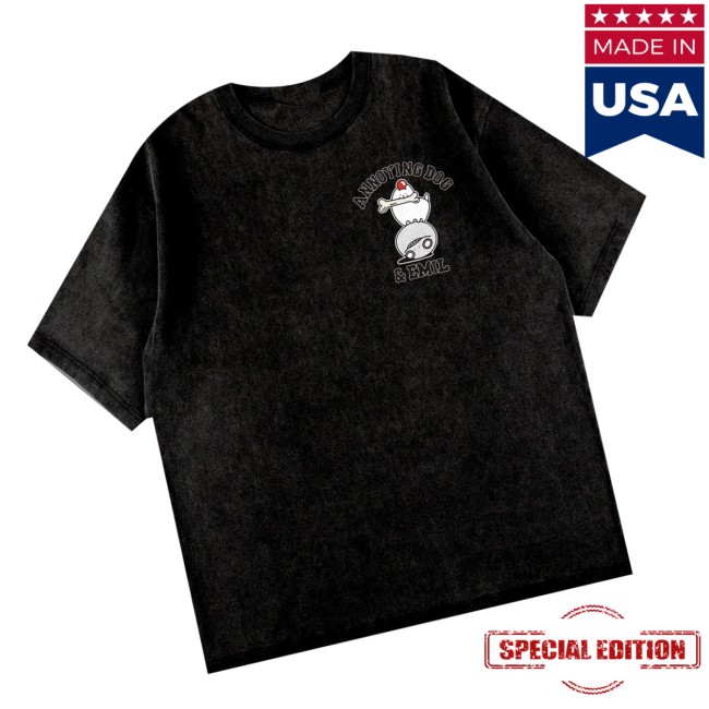 Fangamer Store Merch Undertale X Square Enix Annoying Dog And Emil Shirt Fangamer Store Merch Undertale X Square Enix Annoying Dog And Emil Shirt