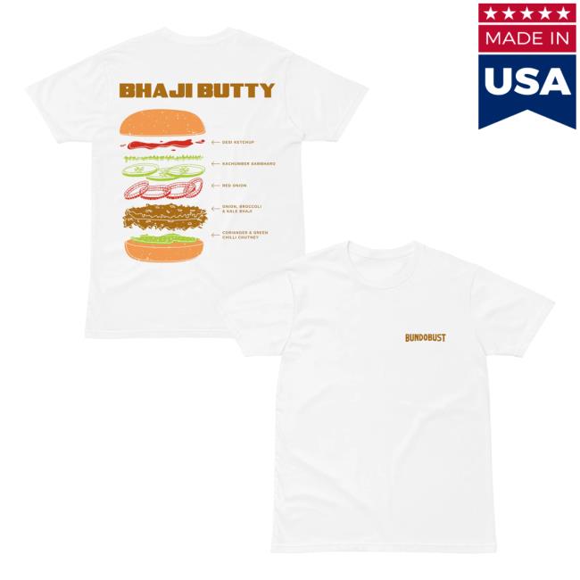Bundobust Merch Store Bhaji Butty T-Shirt Bundobust Merch Store Bhaji Butty T-Shirt
