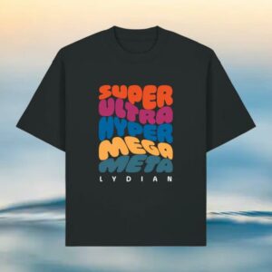 Jacob Collier Merch Store Super Ultra Hyper Mega Meta Lydian Tee