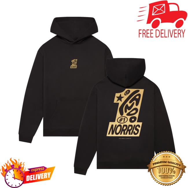 Lando Norris Store Merch #1 Hoodie Lando Norris Store Merch #1 Hoodie