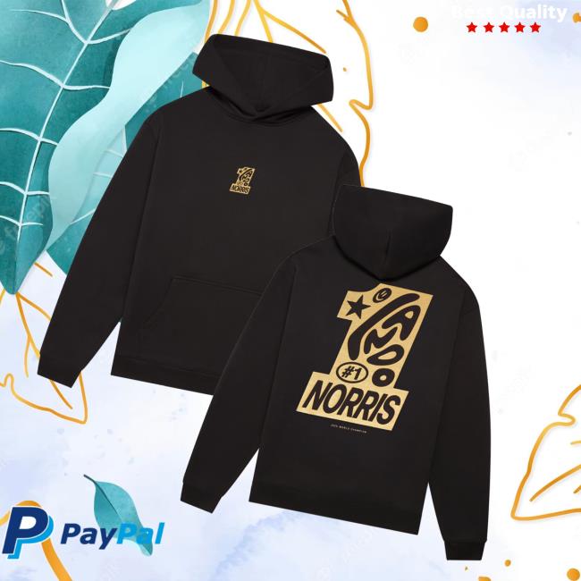 Lando Norris Store Merch #1 Hoodie Lando Norris Store Merch #1 Hoodie