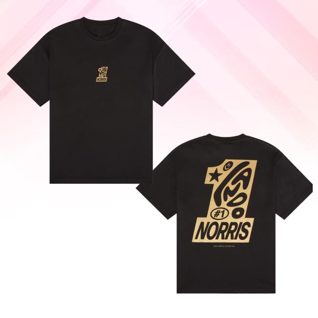 Lando Norris Store Merch #1 Tee Lando Norris Store Merch #1 Tee