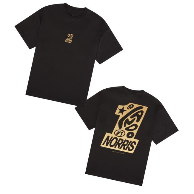 Lando Norris Store Merch #1 Tee Lando Norris Store Merch #1 Tee