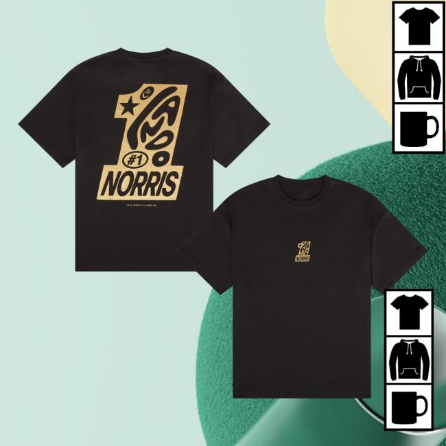 Lando Norris Merch Store #1 Boxy Tee Lando Norris Merch Store #1 Boxy Tee