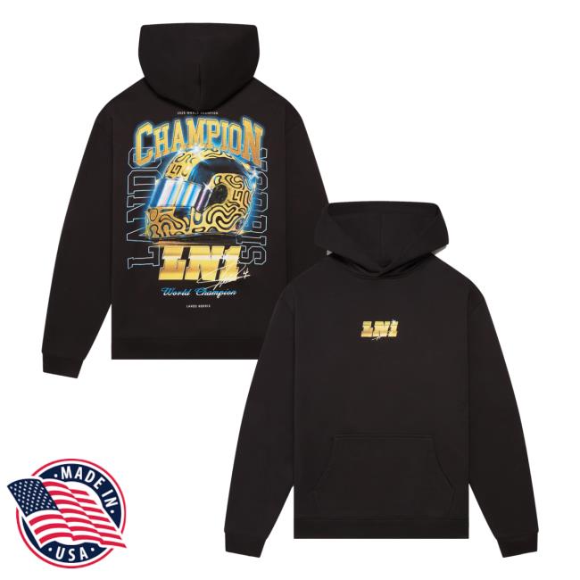 Lando Norris Merch Store Championship Hoodie Lando Norris Merch Store Championship Hoodie