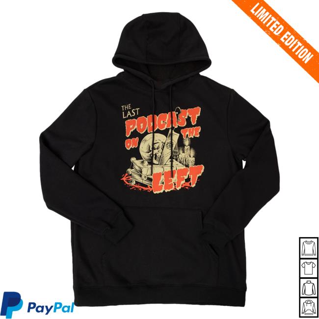 Last Podcast Merch Store Logo Plush Fleece Hoodie Last Podcast Merch Store Logo Plush Fleece Hoodie