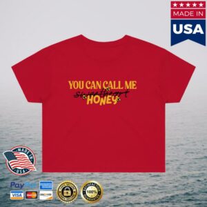 Lostbrostradingco Merch Store You Can Call Me Honey Crop Tee