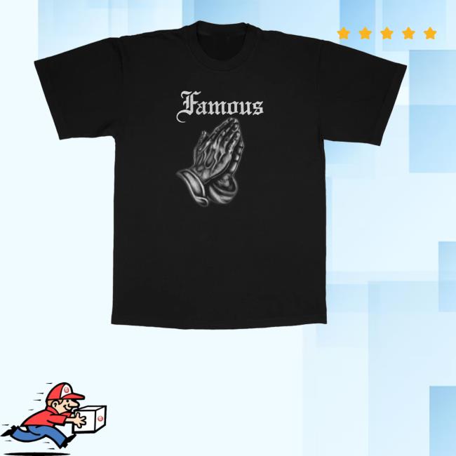 Famous Stars And Straps Merch Store Prayers Tee Famous Stars And Straps Merch Store Prayers Tee