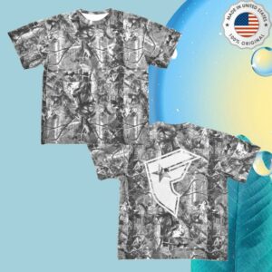 Famous Stars And Straps Merch Store Gray Camo Boh Tee