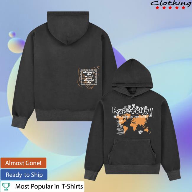 Loyle Carner Merch Store Hopefully X Always Hoodie Loyle Carner Merch Store Hopefully X Always Hoodie