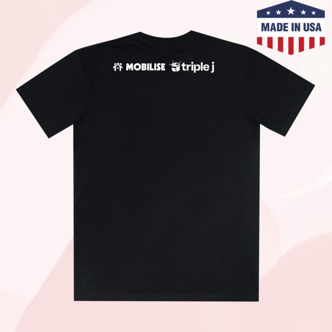 Triple J Merch Store Hottest 100 2025 Tee Black Triple J Merch Store Hottest 100 2025 Tee Black