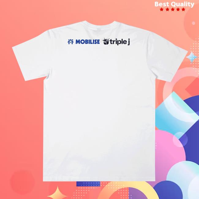 Triple J Merch Store Hottest 100 2025 Tee White Triple J Merch Store Hottest 100 2025 Tee White