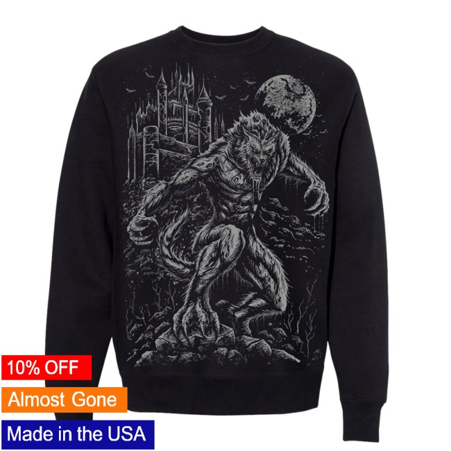 Vampirefreaks Store Merch Lore Of The Wolfman Sweatshirt Vampirefreaks Store Merch Lore Of The Wolfman Sweatshirt