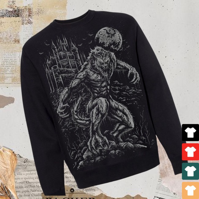 Vampirefreaks Store Merch Lore Of The Wolfman Sweatshirt Vampirefreaks Store Merch Lore Of The Wolfman Sweatshirt