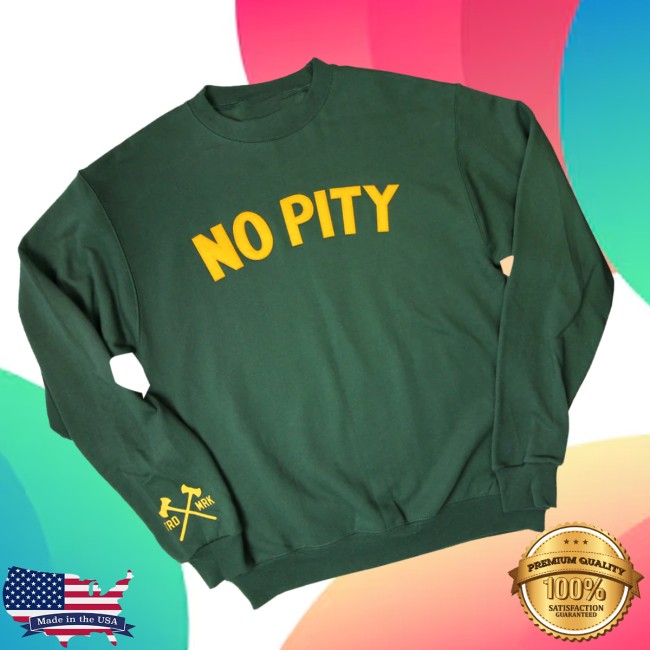Nobita Originals Store Merch No Pity Crewneck Sweatshirt Nobita Originals Store Merch No Pity Crewneck Sweatshirt