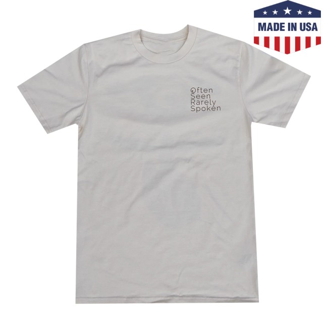 Often Seen Rarely Spoken Store Merch Distressed No Comment Tee Often Seen Rarely Spoken Store Merch Distressed No Comment Tee