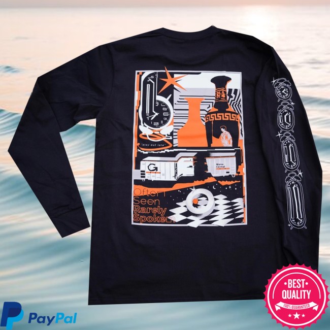 Often Seen Rarely Spoken Store Merch Stay Out Late Long Sleeve Often Seen Rarely Spoken Store Merch Stay Out Late Long Sleeve