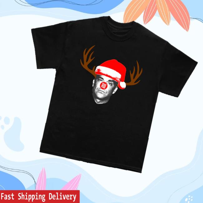 Robbie Williams Merch Store Rudolph Tee Robbie Williams Merch Store Rudolph Tee