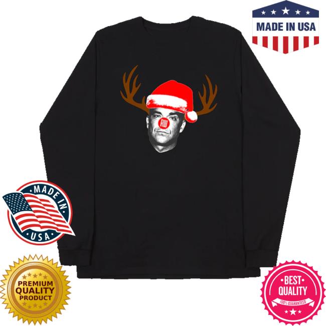 Robbie Williams Merch Store Rudolph Longsleeve Robbie Williams Merch Store Rudolph Longsleeve