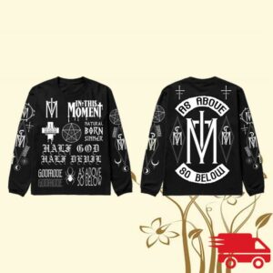 In This Moment Merch Store As Above Long Sleeve Tee