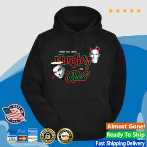 Robbie Williams Merch Store Naughty Or Nice Hoodie