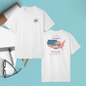 Fuentes Store Merch America First I Am America T-Shirt