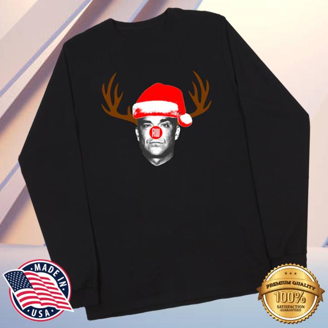 Robbie Williams Merch Store Rudolph Longsleeve Black Robbie Williams Merch Store Rudolph Longsleeve Black