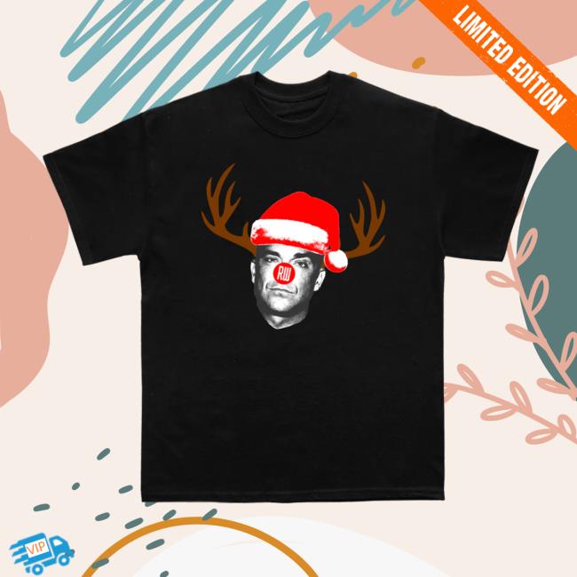 Robbie Williams Merch Store Rudolph Tee Robbie Williams Merch Store Rudolph Tee