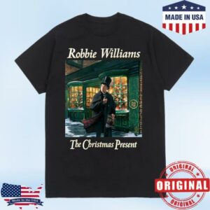 Robbie Williams Merch Store The Christmas Present T-Shirt