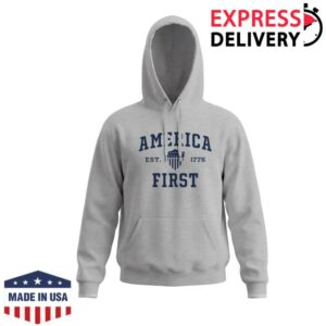 Fuentes Store Merch America First Collegiate Hoodie
