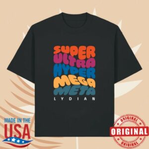 Jacob Collier Store Merch Super Ultra Hyper Mega Meta Lydian Tee