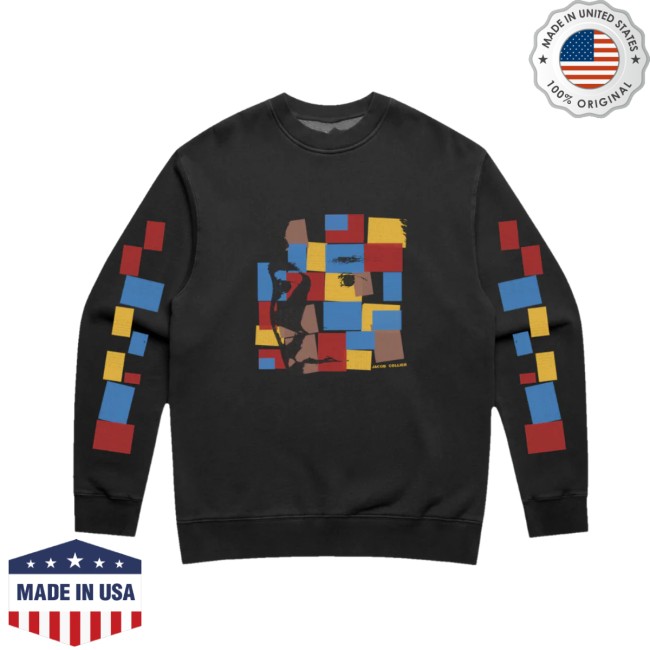 Jacob Collier Store Merch The Light For Days Mosaic Crewneck Sweatshirt Jacob Collier Store Merch The Light For Days Mosaic Crewneck Sweatshirt