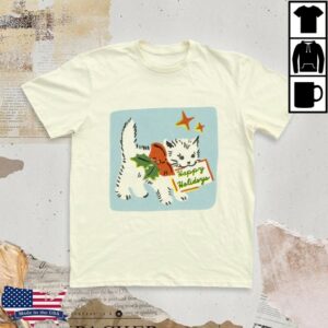 Yarrow Goods Store Merch Happy Holidays Unisex Tee