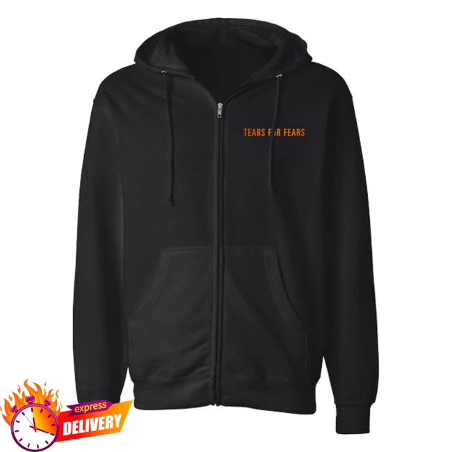 Tears For Fears Store Merch Songs For A Nervous Planet Black Zip Hoodie Tears For Fears Store Merch Songs For A Nervous Planet Black Zip Hoodie