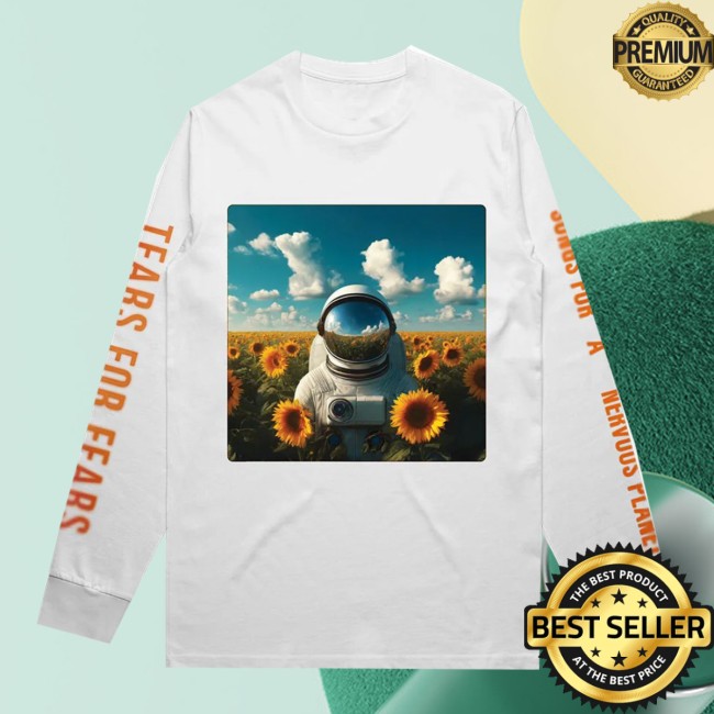Tears For Fears Store Merch Songs For A Nervous Planet Cover Long Sleeve Tee Tears For Fears Store Merch Songs For A Nervous Planet Cover Long Sleeve Tee
