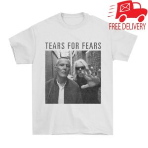 Tears For Fears Store Merch Tears For Fears Black & White Photo Tee