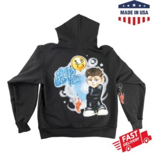 Complex Store Merch Sad Boyz Fake Happy Zip Up Hoodie