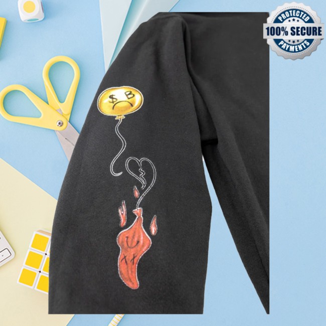 Complex Store Merch Sad Boyz Fake Happy Zip Up Hoodie Complex Store Merch Sad Boyz Fake Happy Zip Up Hoodie