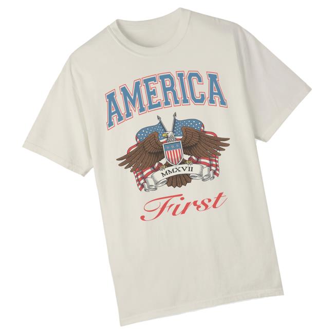 Nick Fuentes Merch Store America First Vintage Eagle T-Shirt Nick Fuentes Merch Store America First Vintage Eagle T-Shirt
