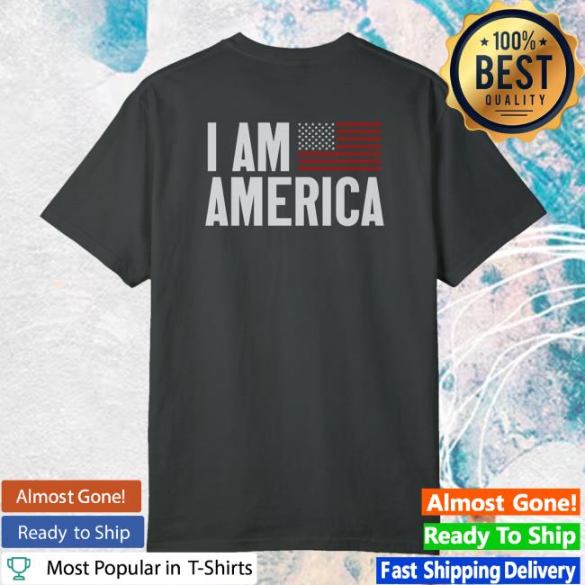 Nick Fuentes Merch Store I Am America Flag T-Shirt Nick Fuentes Merch Store I Am America Flag T-Shirt