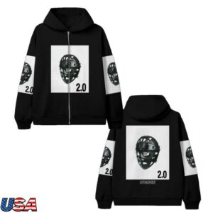 Playboi Carti Shop Merch Antagonist 2.0 Hockey Mask Zip Up