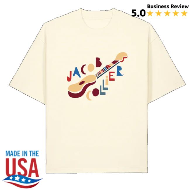 Jacob Collier Shop Merch Jacob Collier Guitar Tee Jacob Collier Shop Merch Jacob Collier Guitar Tee