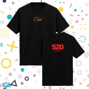 Club 520 Shop Merch Five Twenty Club Tee