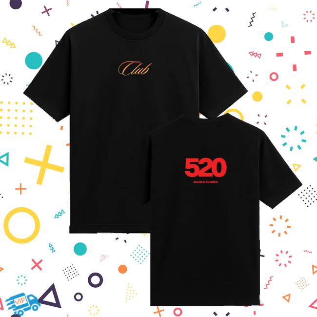 Club 520 Shop Merch Five Twenty Club Tee Club 520 Shop Merch Five Twenty Club Tee