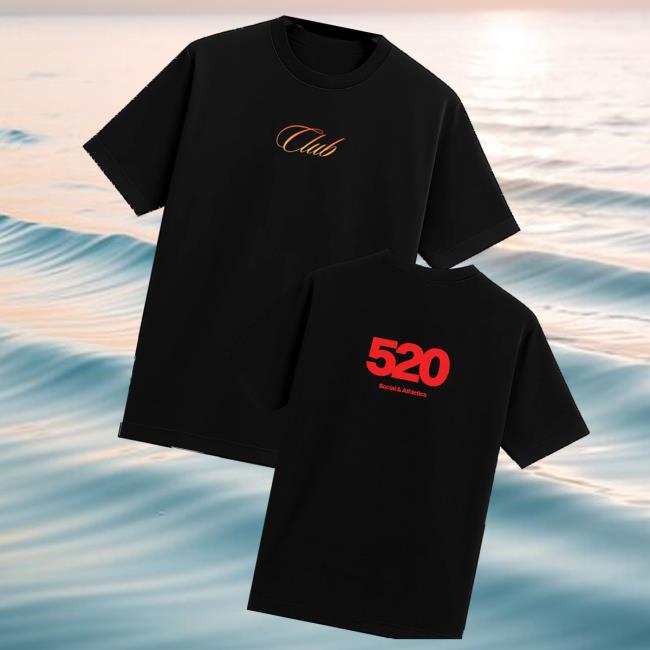 Club 520 Shop Merch Five Twenty Club Tee Club 520 Shop Merch Five Twenty Club Tee